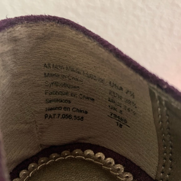 Dexter purple wedge heels - Picture 6 of 6